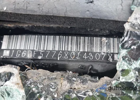 2008 Cadillac Cts Standard из США, поврежденный, VIN 1G6DF577680143078